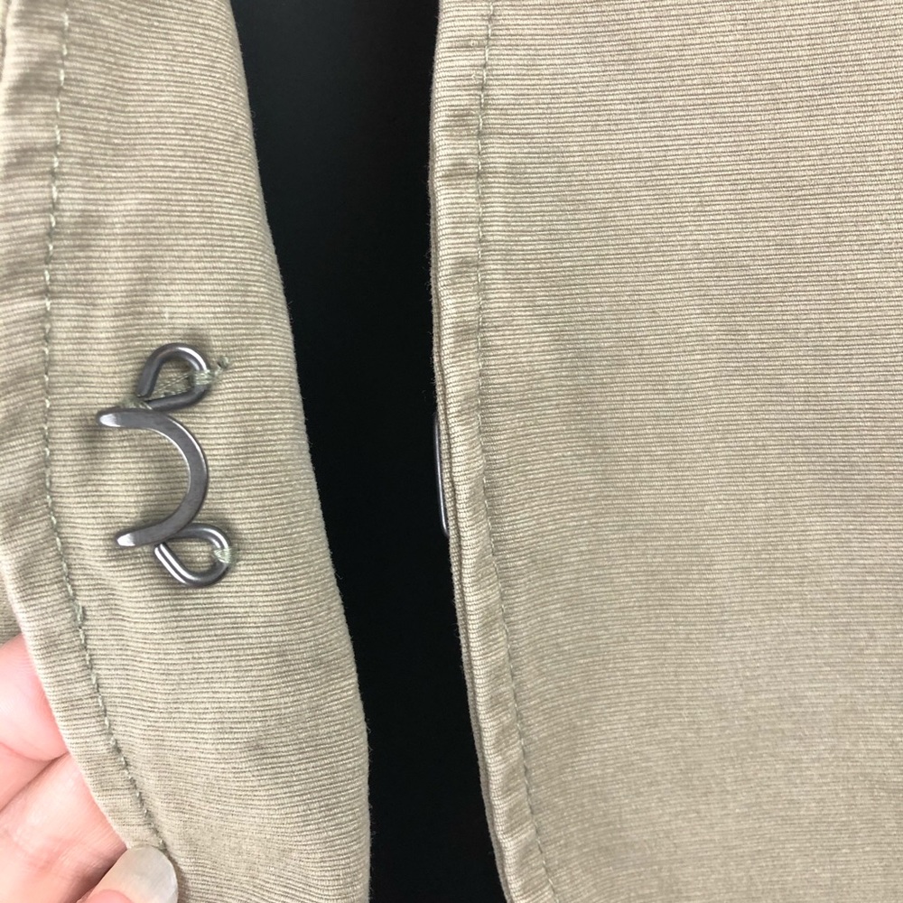 ISAAC MIZRAHI for Target tan bomber jacket coat L - Picture 4 of 11